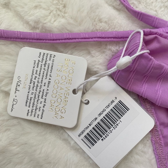 MONDAY SWIMWEAR PURPLE BIKINI - Picture 2 of 4